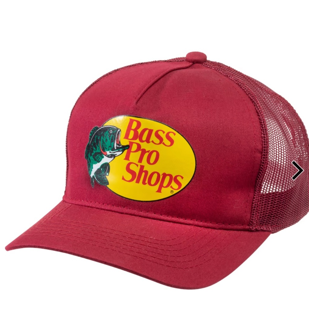 Bass Pro Shops CARDINAL RED Trucker Hat